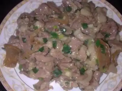 Make stir-fried pork with dried radish step 8