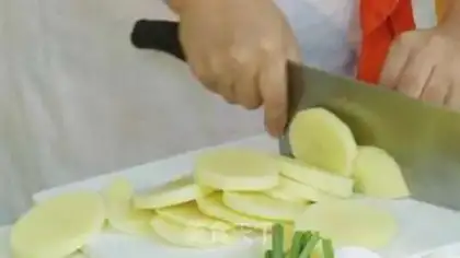 Make Potato meatballs step 0