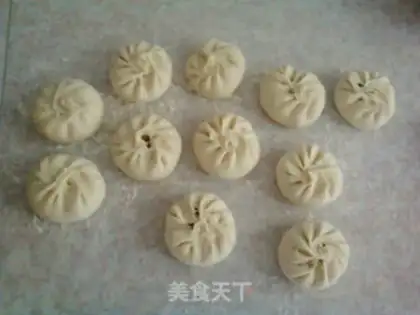 Make Mushroom pork bun step 12