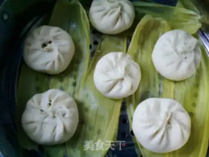 Make Mushroom pork bun step 13