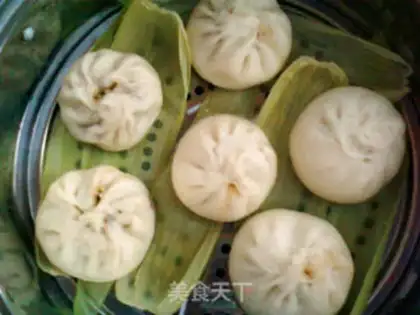 Make Mushroom pork bun step 14