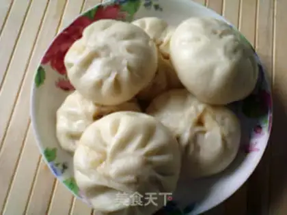 Make Mushroom pork bun step 16