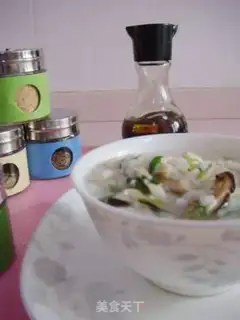 Make Mushroom chicken breast porridge step 15