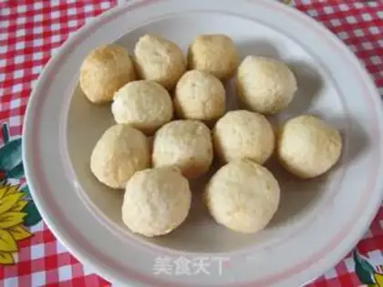Make Bamboo stick curry fish ball step 0