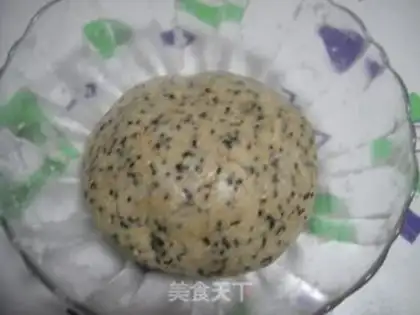 Make Black sesame biscuits step 5
