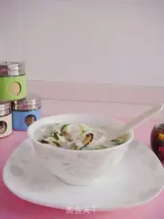 Make Mushroom chicken breast porridge step 16