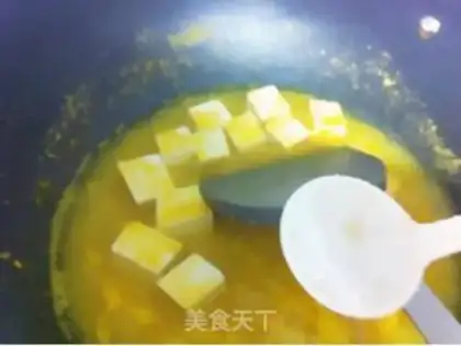 Make crab tofu step 6