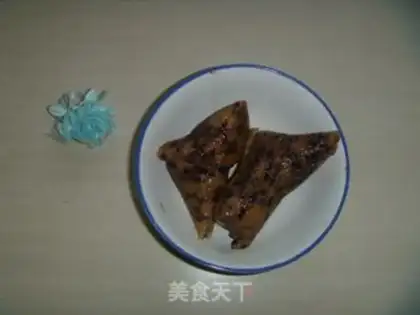 Make Black fragrant glutinous rice dumplings step 7