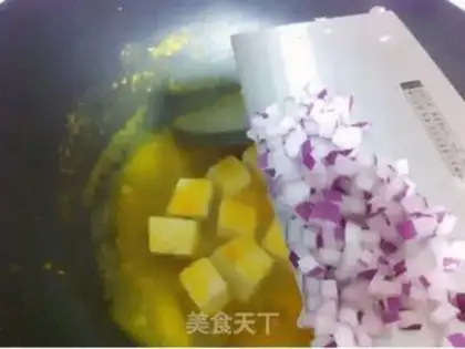 Make crab tofu step 8