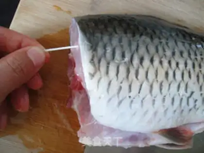 Make Cooking fish steak and tofu step 1
