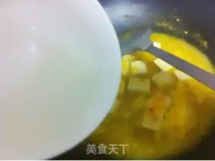 Make crab tofu step 9