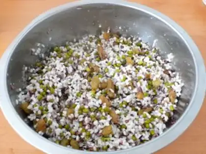 Make Purple glutinous eight-treasure rice dumplings step 3