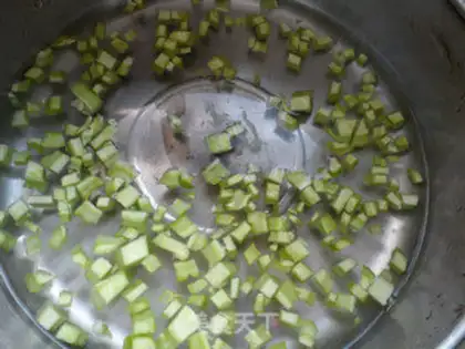Make Balsam pear egg cake step 2