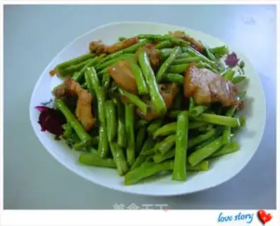 Make Double-cooked pork with beans step 6