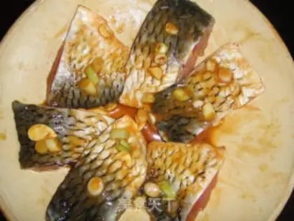 Make Cooking fish steak and tofu step 5