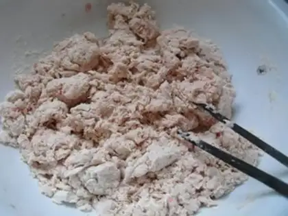 Make Chiek dumplings step 2