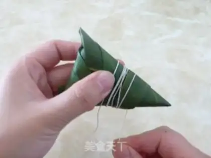 Make Purple glutinous eight-treasure rice dumplings step 11
