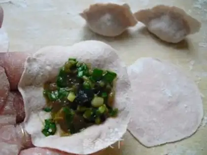 Make Chiek dumplings step 7