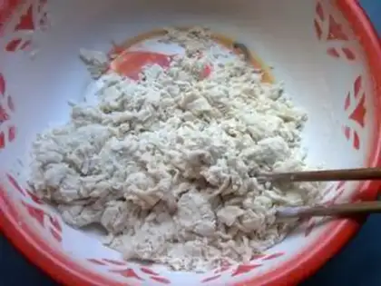 Make green onion pancake step 0