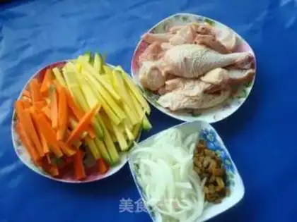 Make Chicken pilaf step 2