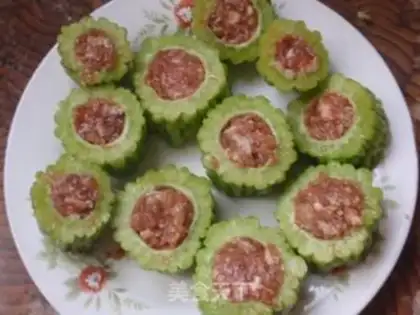 Make Stuffed bitter gourd step 3