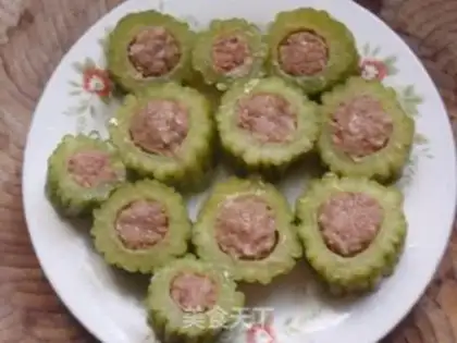 Make Stuffed bitter gourd step 4