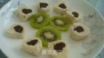 Make Bean paste kidney bean cake step 3
