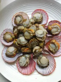 Make scallop with oil step 3