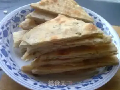 Make green onion pancake step 11