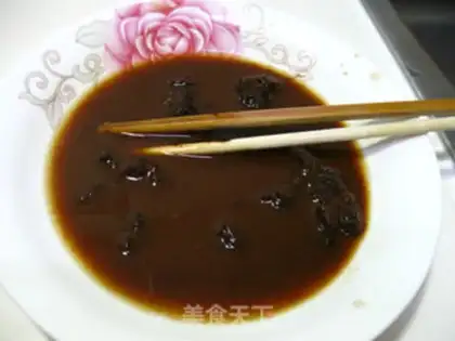 Make noodles with bean step 1