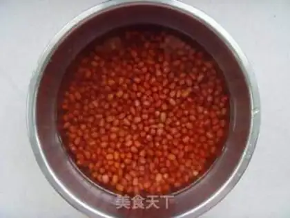 Make red bean rice step 0