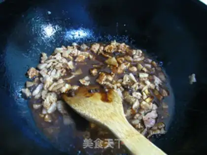 Make noodles with bean step 3