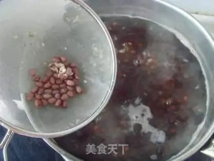Make red bean rice step 2