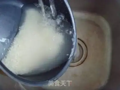 Make red bean rice step 3