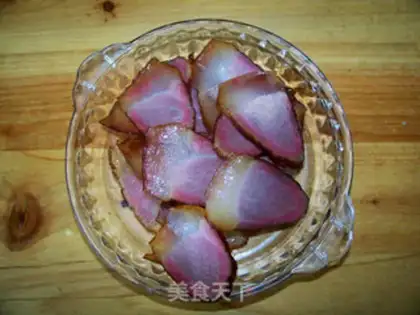 Make Sauteed Hunan bacon step 2