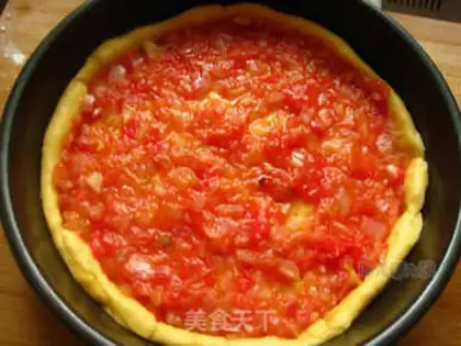 Make Seafood Supreme Pizza step 6