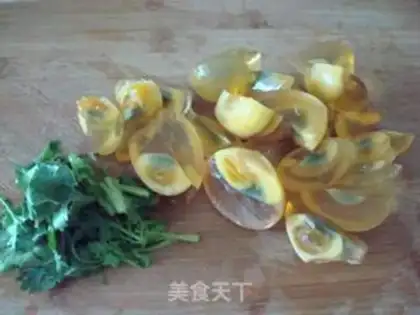 Make Red oil transformation egg step 2