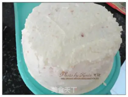Make Homemade fruit cream cake step 5