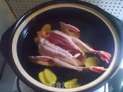 Make Refreshing squab soup step 2