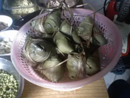 Make Dragon Boat Festival step 3