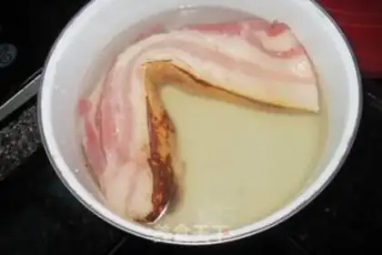 Make Skin pork to remove hair step 3