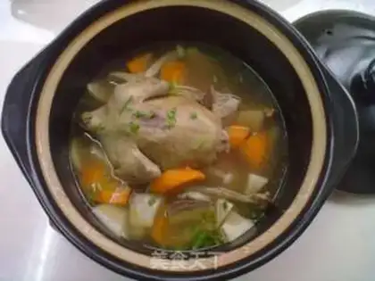 Make Refreshing squab soup step 6