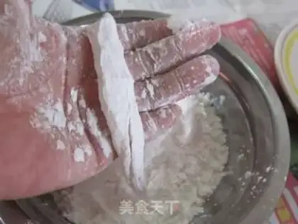 Make Crispy and pepper chicken wicker step 4