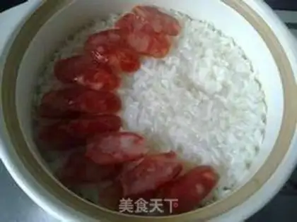 Make Sausage casserole rice step 5