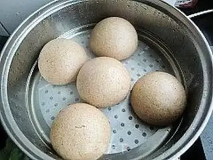 Make Sorghum coarse grains steamed buns step 10