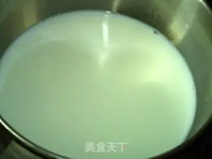 Make Pineapple ice cream step 2