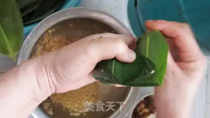 Make Red bean rice dumplings step 6