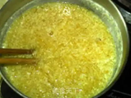 Make Pineapple ice cream step 4