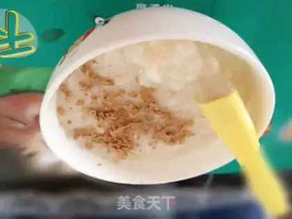 Make Peanut lotus seed meat rice dumplings step 6