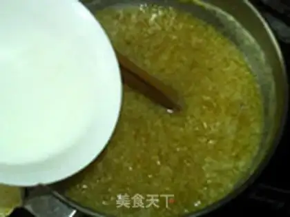 Make Pineapple ice cream step 5